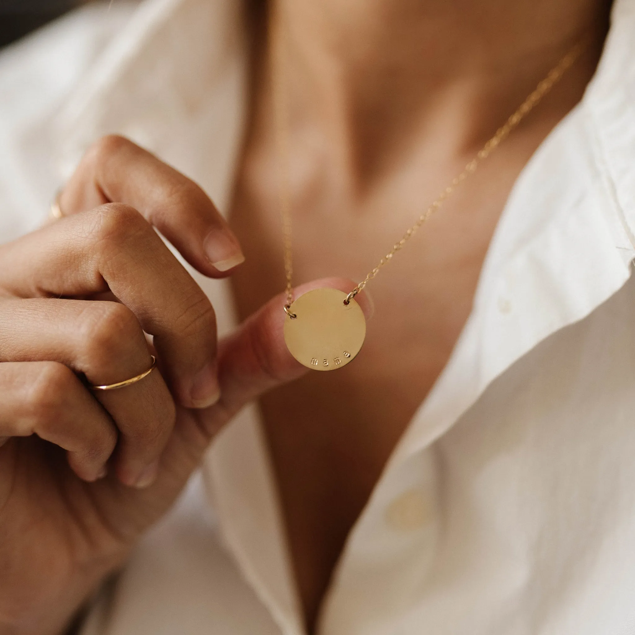 Halo Necklace - 3/4” sold by Elysium Hope product image thumbnail 4