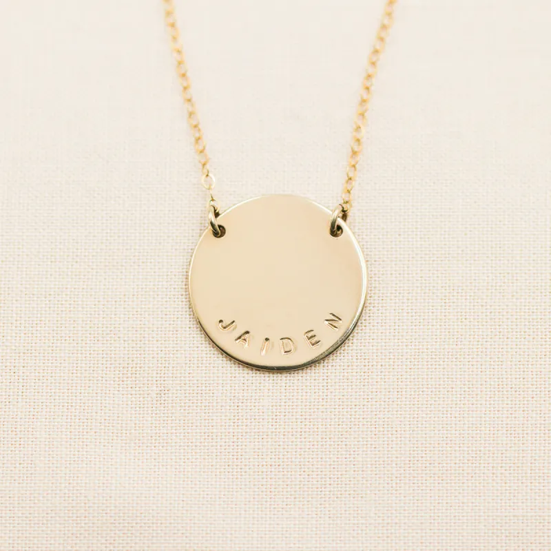 Halo Necklace - 3/4” sold by Elysium Hope