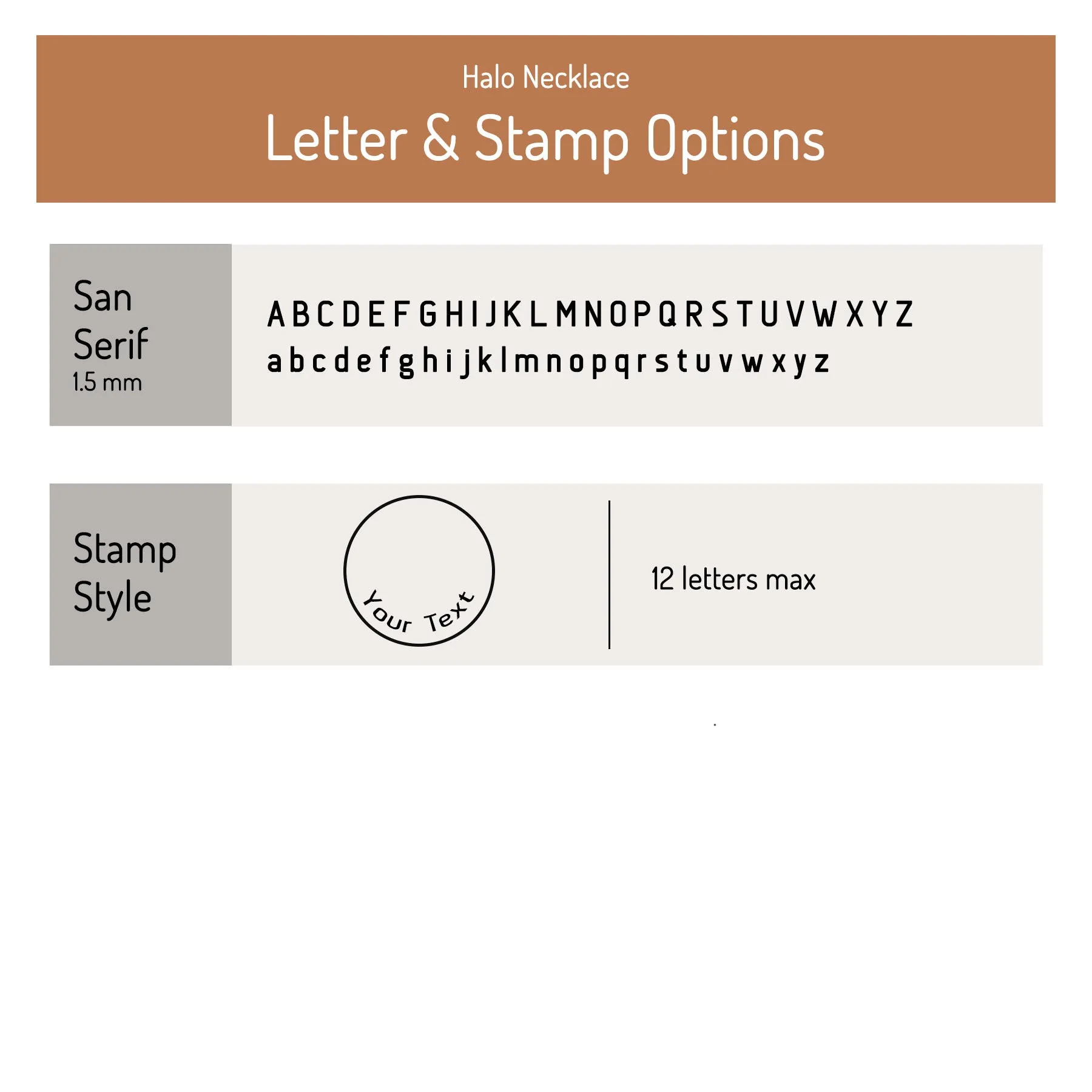 Halo Necklace - 3/4” sold by Elysium Hope product image thumbnail 3