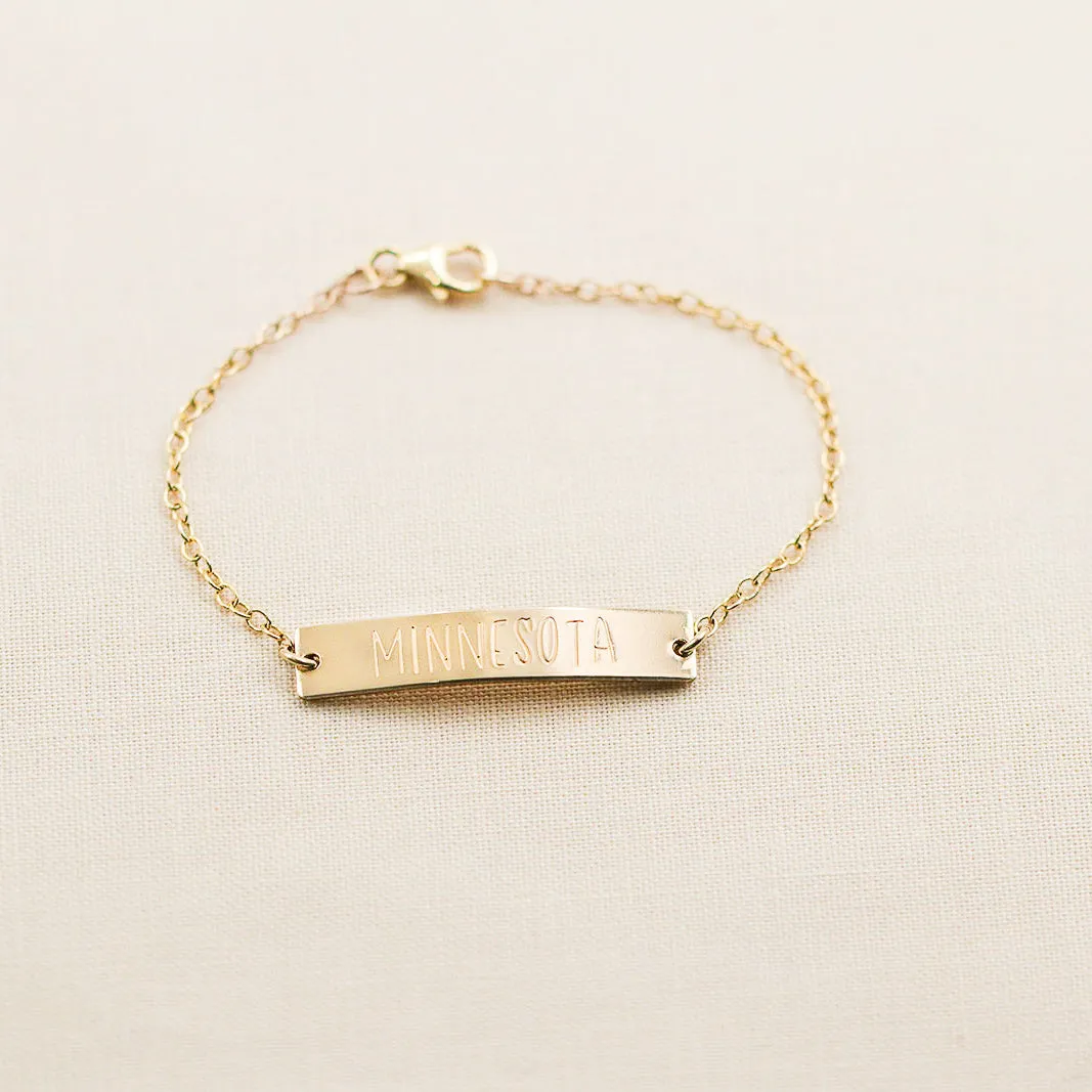 Classic Bar Bracelet sold by Elysium Hope