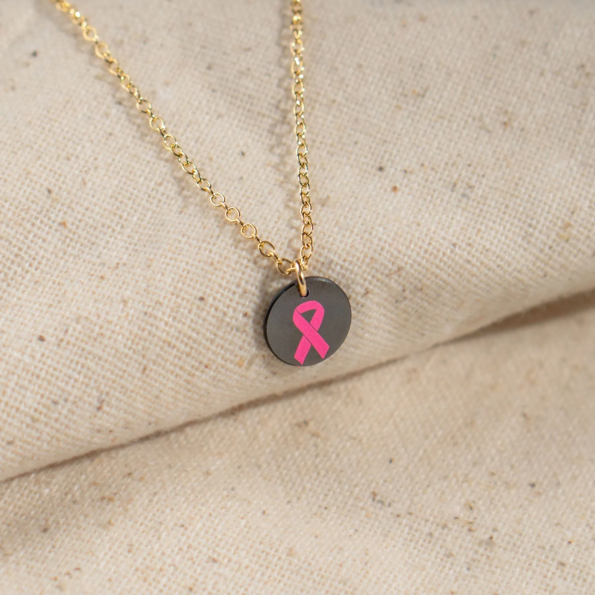 Custom Cancer Awareness Pendant – Cerakote Finish sold by Elysium Hope product image thumbnail 2