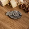 Functional DIY Hidden Knife Belt Buckle Retro Bull Ring Bundle Set sold by FloralTrip