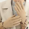 Women's Chain Plus Plush Velvet Thick Gloves sold by FloralTrip