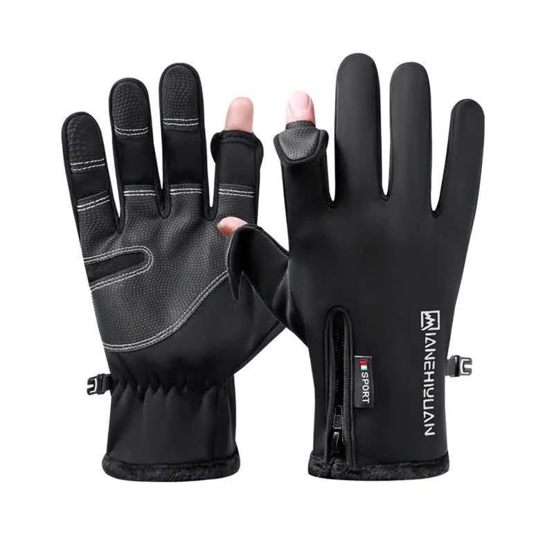 Openable Fingers Flap Zippered Anti-Slip Workout Gloves sold by FloralTrip