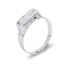 Multi-Functional Hidden Knife Opening Adjustable Ring sold by FloralTrip