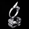 Multi-Functional Hidden Knife Opening Adjustable Ring sold by FloralTrip