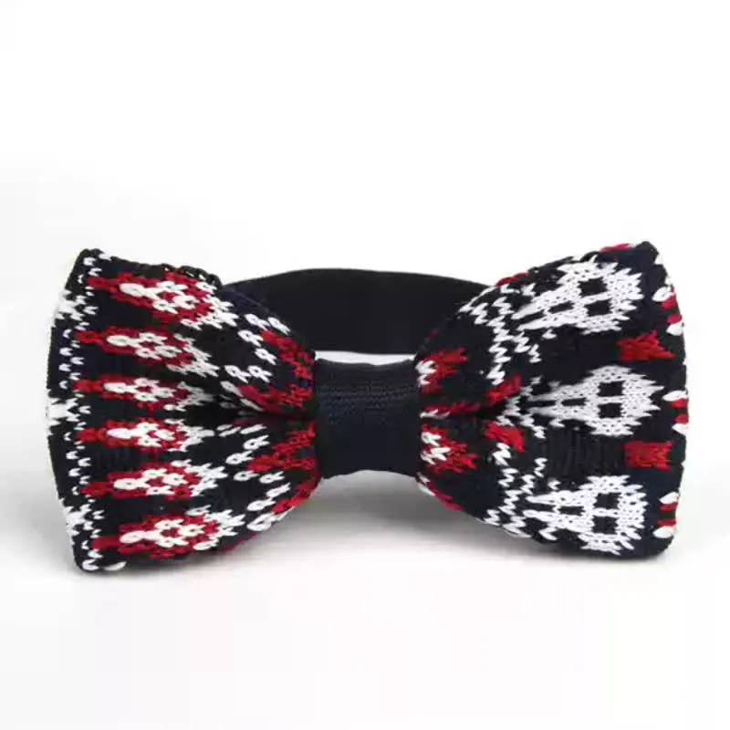Men's Exotic Ethnic Style Knitted Bow Tie sold by FloralTrip