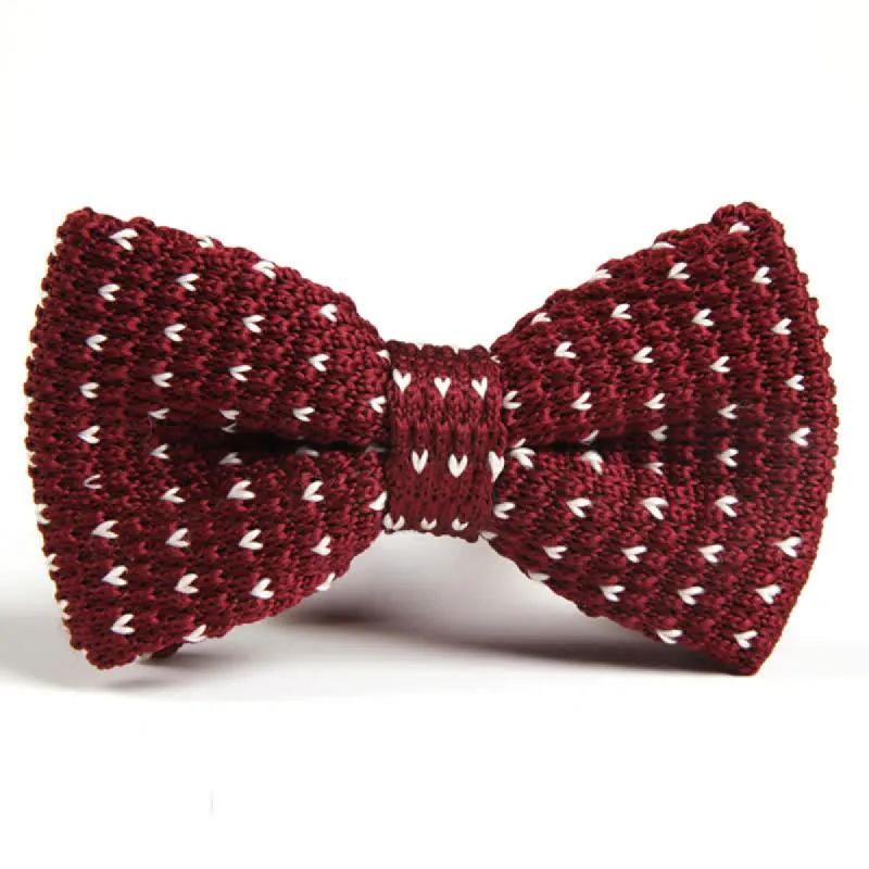 Men's Casual Herringbone Accents Knitted Bow Tie sold by FloralTrip