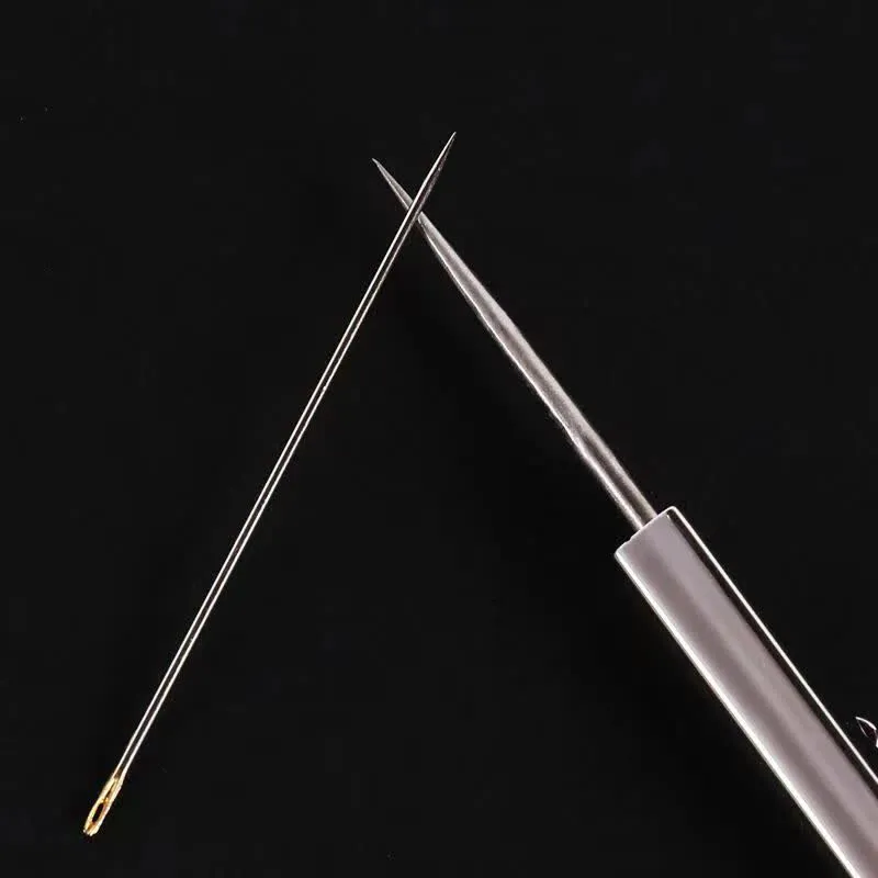 Portable Steel Needle Fashion Rectangle Pendant Necklace sold by FloralTrip product image thumbnail 4