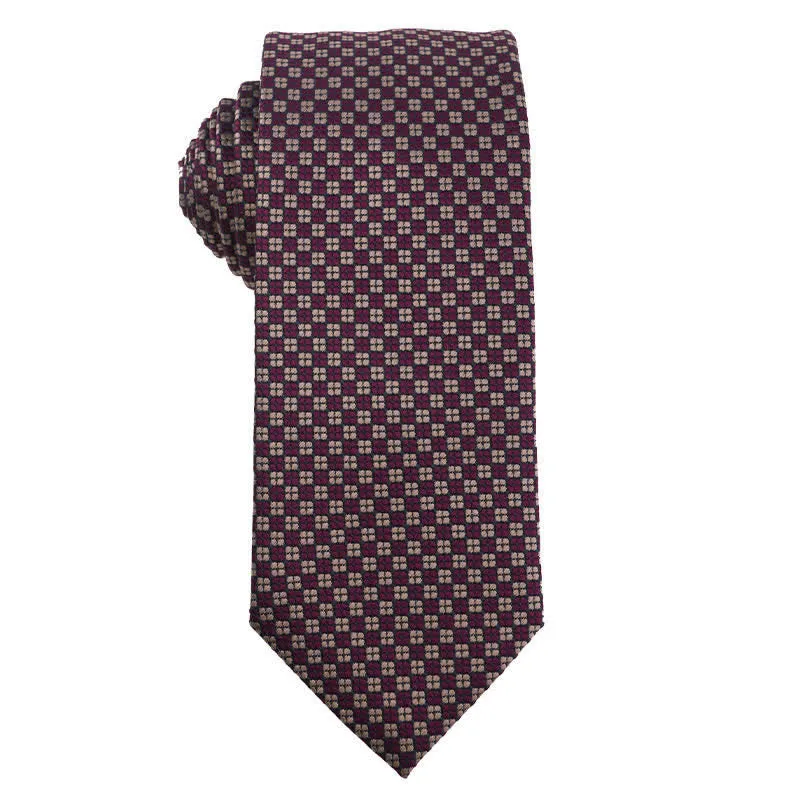Men's Retro Purple Series Evening Dress Accessories Necktie sold by FloralTrip product image thumbnail 3