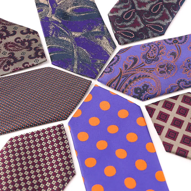 Men's Retro Purple Series Evening Dress Accessories Necktie sold by FloralTrip product image thumbnail 2