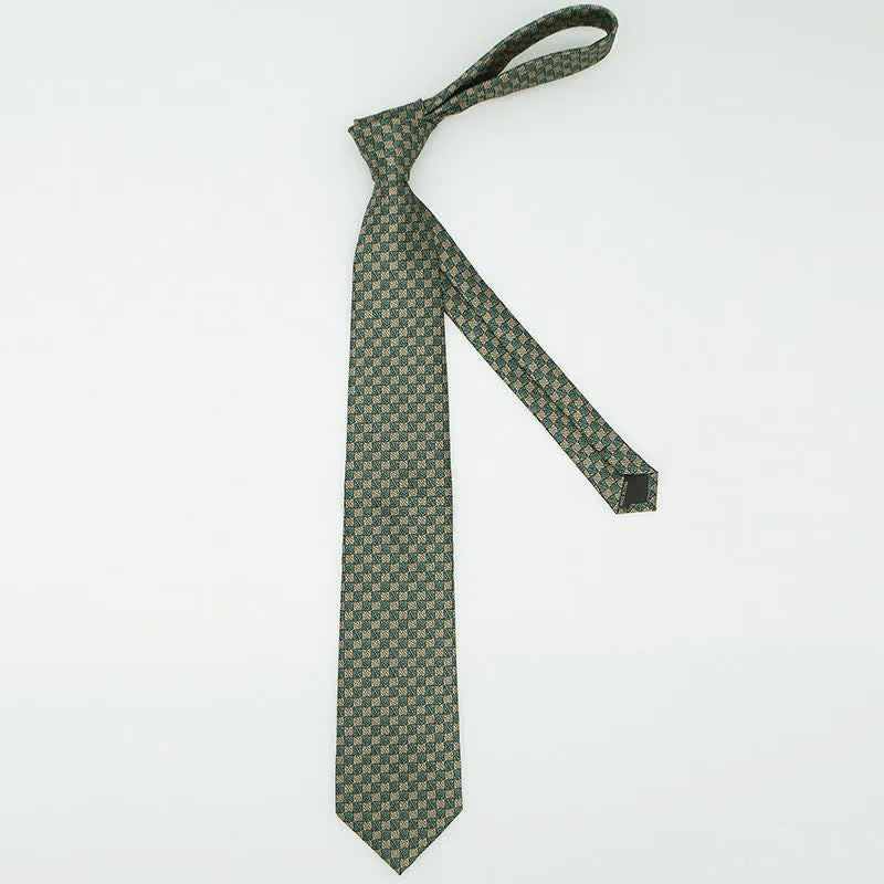 3Pcs Men's Gentlement Checked Plaid Necktie Set sold by FloralTrip product image thumbnail 4
