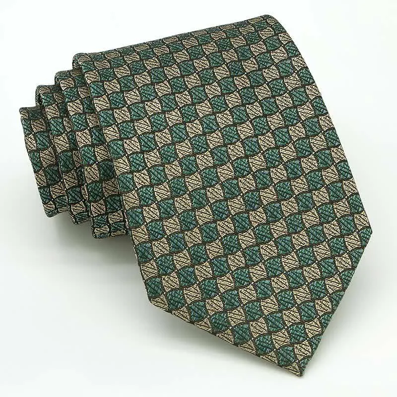 3Pcs Men's Gentlement Checked Plaid Necktie Set sold by FloralTrip product image thumbnail 3