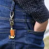 Cute Mini Hammer Bow Knot Leather Keychain sold by FloralTrip