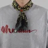 Luxurious British Style Paisley Square Scarf with Scarf Buckle sold by FloralTrip