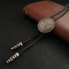 Round Flying Eagle Antique Silver Bolo Tie sold by FloralTrip
