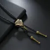 Viking Long-Billed Bird Skull Pendant Bolo Tie sold by FloralTrip