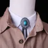 Sunburst Turquoise Western Accessory Bolo Tie sold by FloralTrip