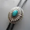 Sunburst Turquoise Western Accessory Bolo Tie sold by FloralTrip