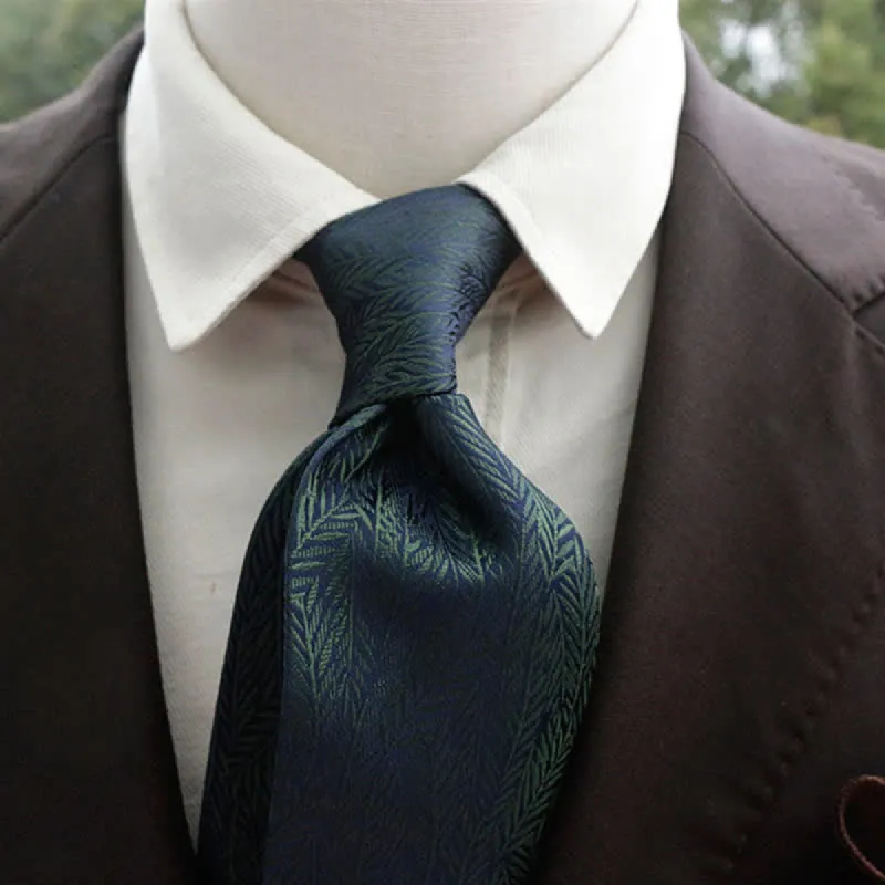 Men's Daily Slim Leaves Classic Floral Necktie sold by FloralTrip