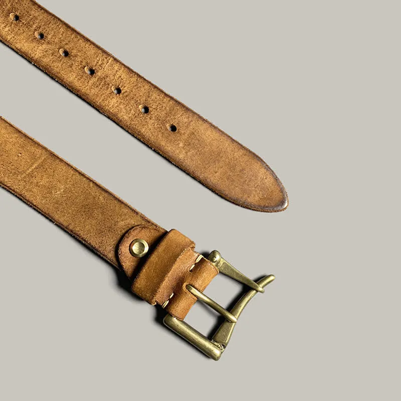 Unique Openable Cavalry Buckle Casual Leather Belt sold by FloralTrip product image thumbnail 5