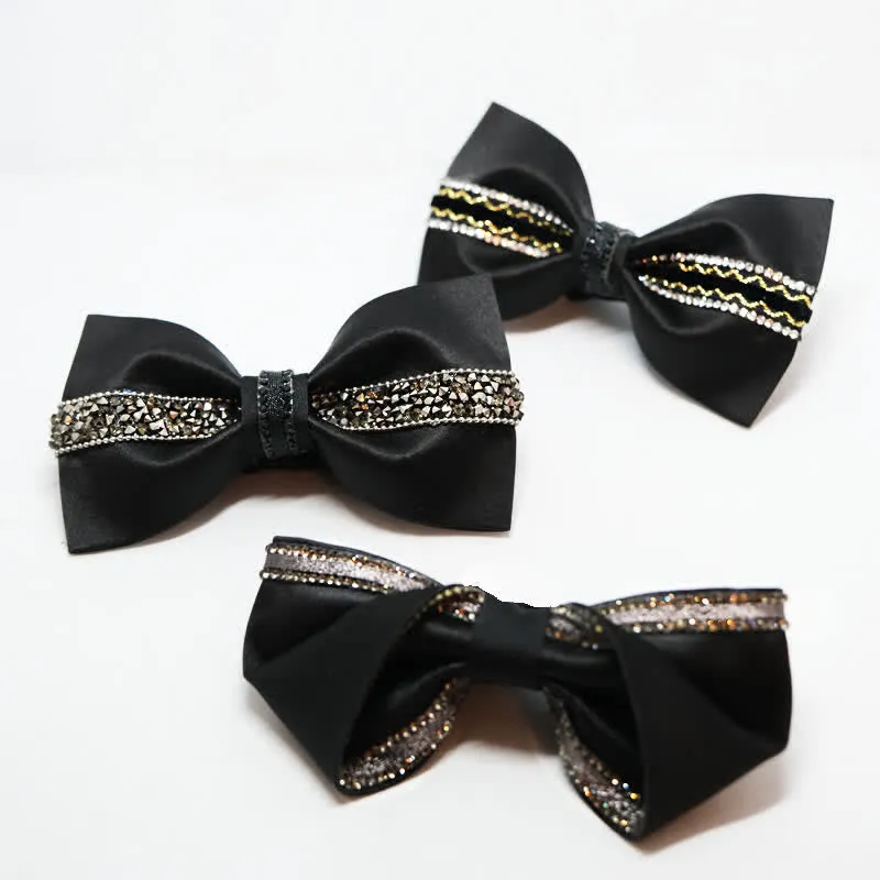 Men's Sea Of Stars Black Rhinestone Bow Tie sold by FloralTrip product image thumbnail 3