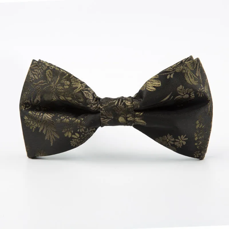 Men's Business Leisure Flower Pattern Wedding Bow Tie sold by FloralTrip product image thumbnail 3