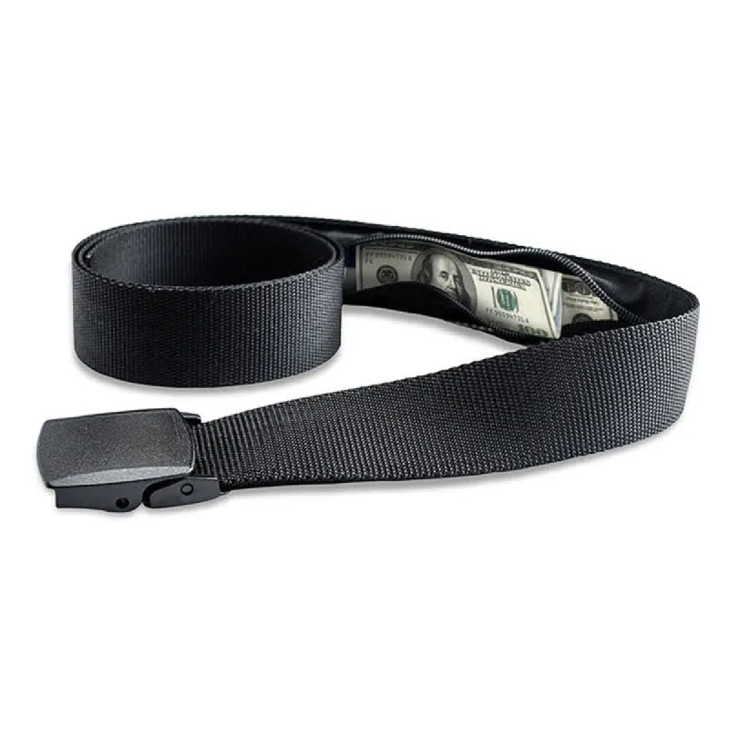 Travel Hidden Money Wallet Pocket Zipper Nylon Belt sold by FloralTrip