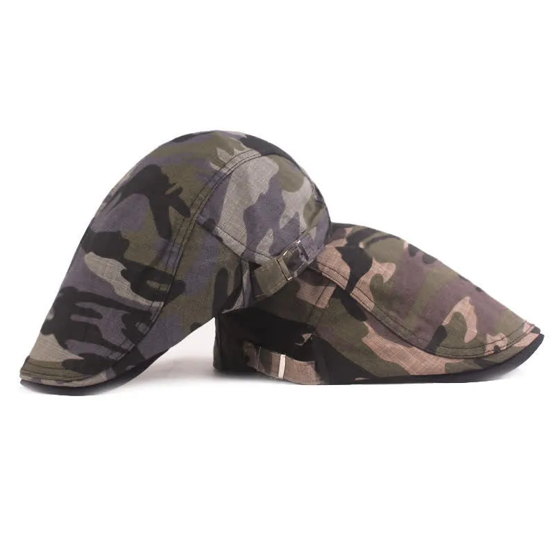 Camouflage Pattern Newsboy Flat Beret Hat sold by FloralTrip product image thumbnail 2