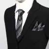2Pcs Men's Luxury Paisley Pocket Square Necktie Set sold by FloralTrip