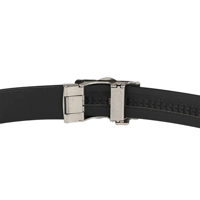 Men's Horrible Laugh Skull Automatic Buckle Leather Belt sold by FloralTrip product image thumbnail 5