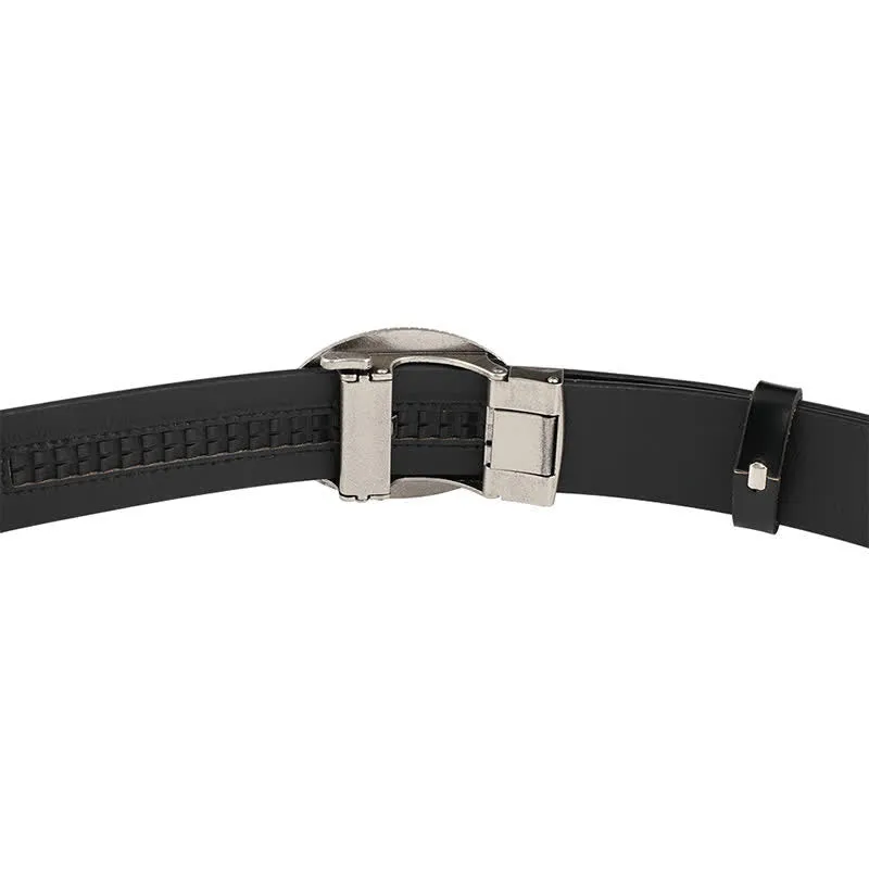 Men's Horse Automatic Buckle Vintage Western Style Leather Belt sold by FloralTrip product image thumbnail 4