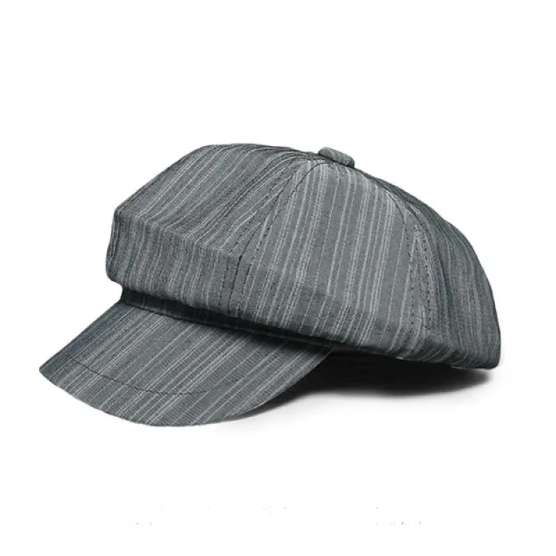 Artist Painter Vertical Stripes Beret Hat sold by FloralTrip