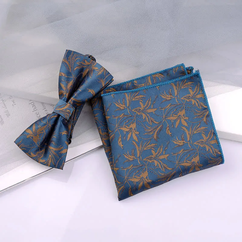 5Pcs Men's Orchids Pttern Gentleman Bow Ties Gift Box sold by FloralTrip product image thumbnail 4