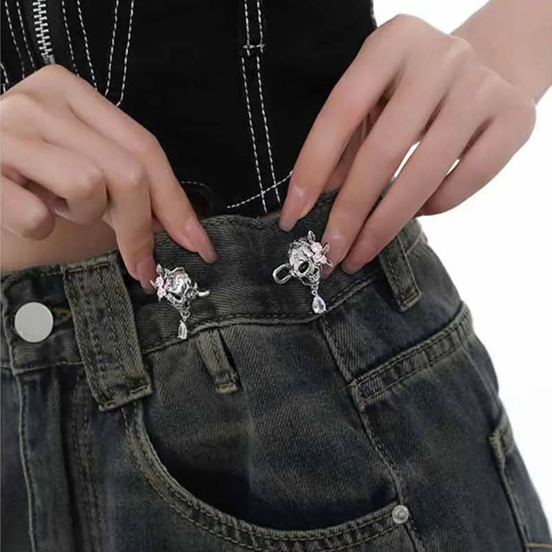 Women's Charming Skull Head Jeans Belt Clip sold by FloralTrip product image thumbnail 3