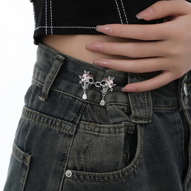 Women's Charming Skull Head Jeans Belt Clip sold by FloralTrip product image thumbnail 2
