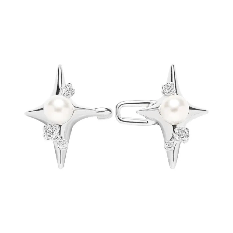 Women's Pearl Stars Shape Jean Buttons Belt Clip sold by FloralTrip