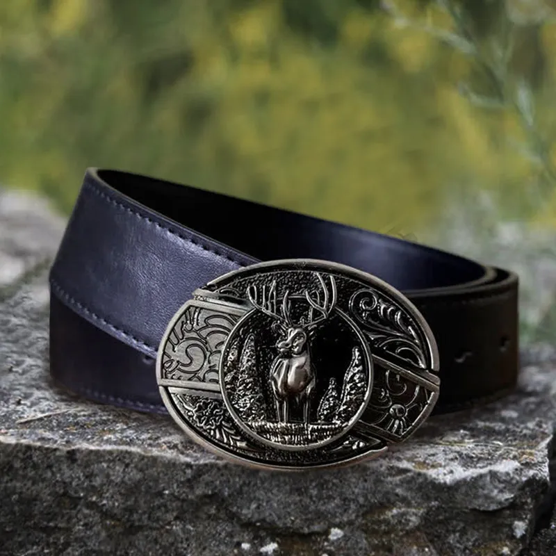 DIY Forest Deer Buckle With Folding Knife sold by FloralTrip product image thumbnail 2