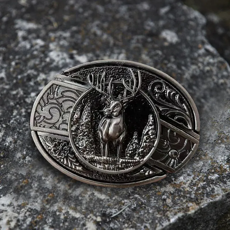 DIY Forest Deer Buckle With Folding Knife sold by FloralTrip product image thumbnail 4