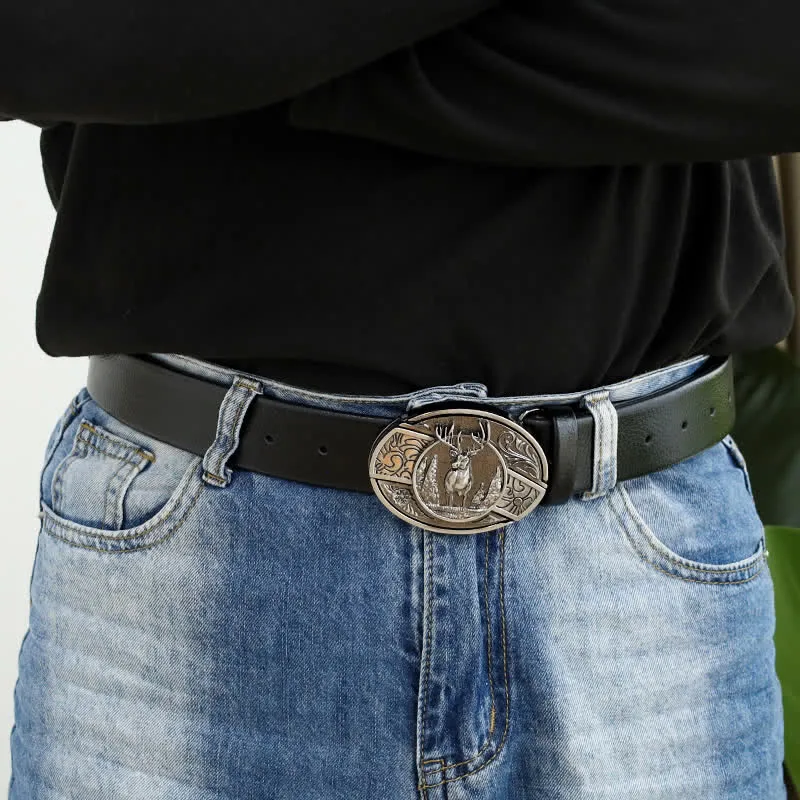 DIY Forest Deer Buckle With Folding Knife sold by FloralTrip product image thumbnail 5