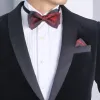 Men's Luxury Abstract Pattern Double Layered Bow Tie sold by FloralTrip