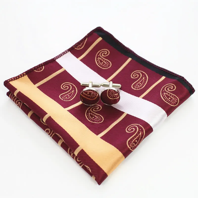 3Pcs Men's Striped Paisley Mixed Pattern Necktie Set sold by FloralTrip product image thumbnail 3