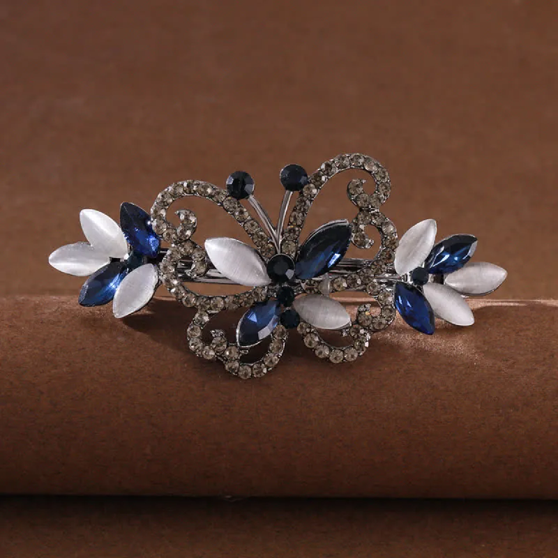Women's Crystal Rhinestones Butterfly Hair Clip sold by FloralTrip