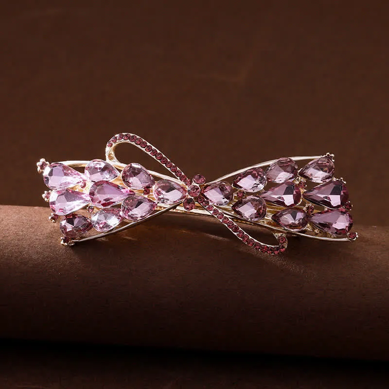 Women's Sparkling Glitter Crystal Hair Clip sold by FloralTrip