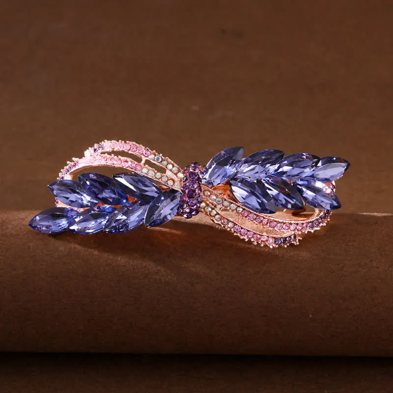 Women's Stunning Rhinestone Bow Knot Hair Clip sold by FloralTrip