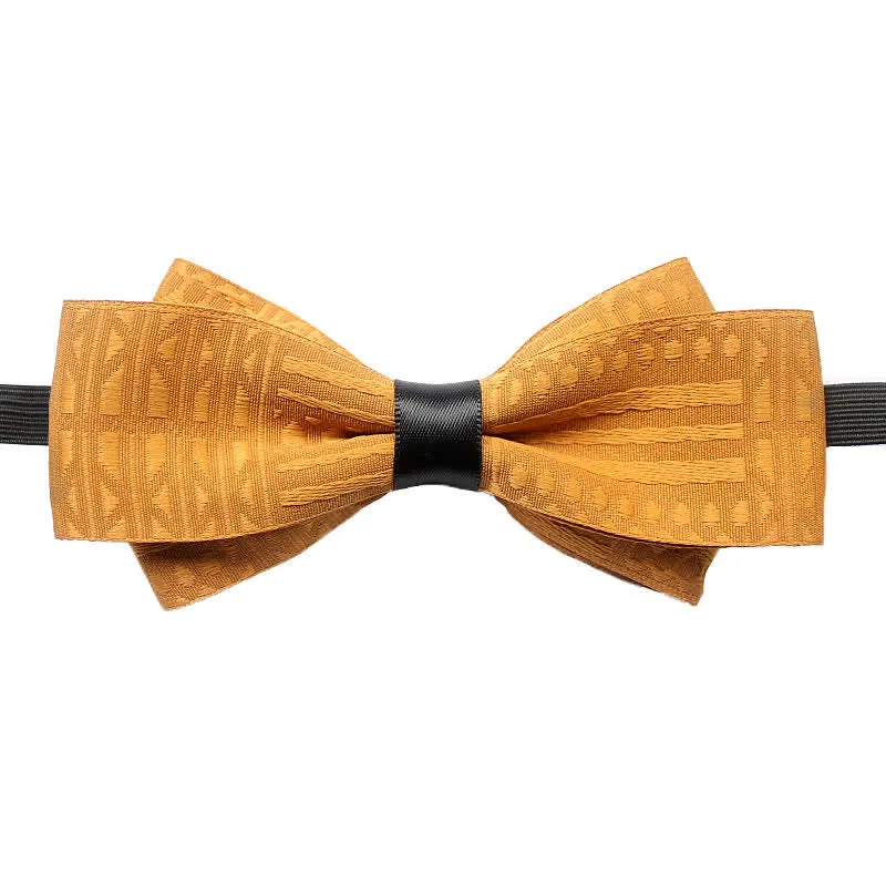 3Pcs Men's Elegant Vintage Dark Lines Bow Tie Set sold by FloralTrip product image thumbnail 5