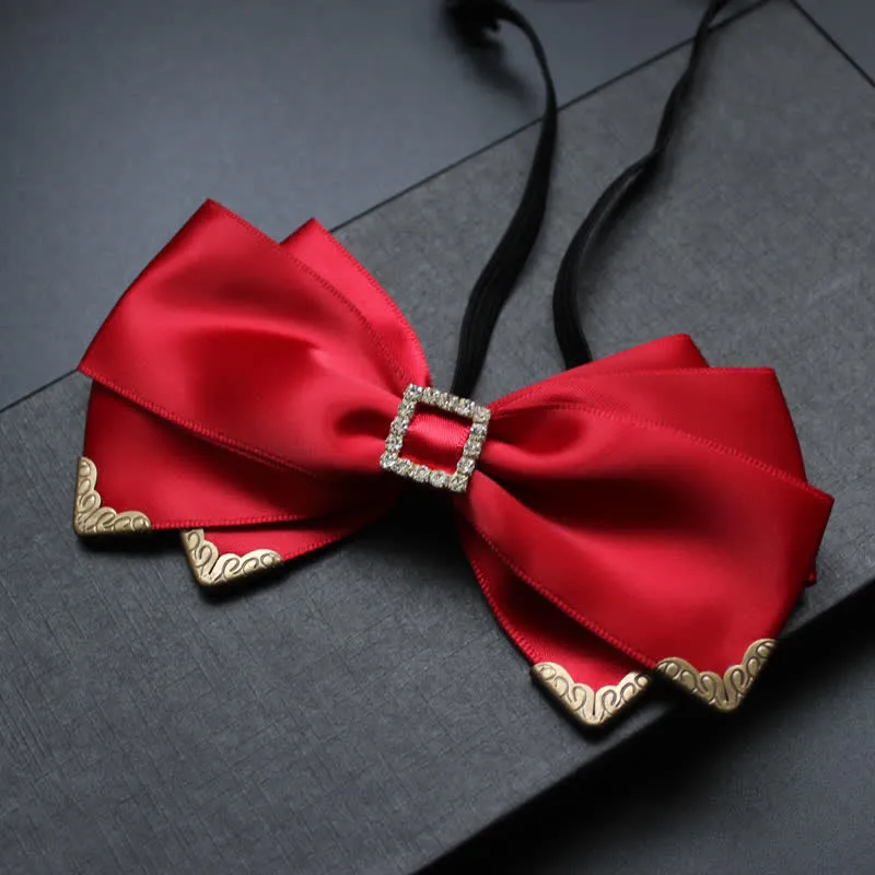 Men's Noble Classical Triple Layered Marriage Bow Tie sold by FloralTrip product image thumbnail 4