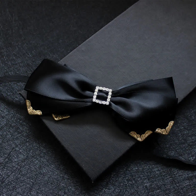 Men's Noble Classical Triple Layered Marriage Bow Tie sold by FloralTrip product image thumbnail 5