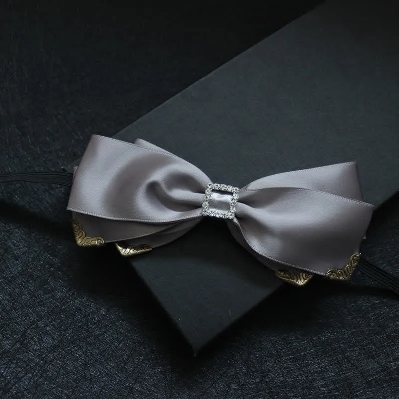 Men's Noble Classical Triple Layered Marriage Bow Tie sold by FloralTrip product image thumbnail 2