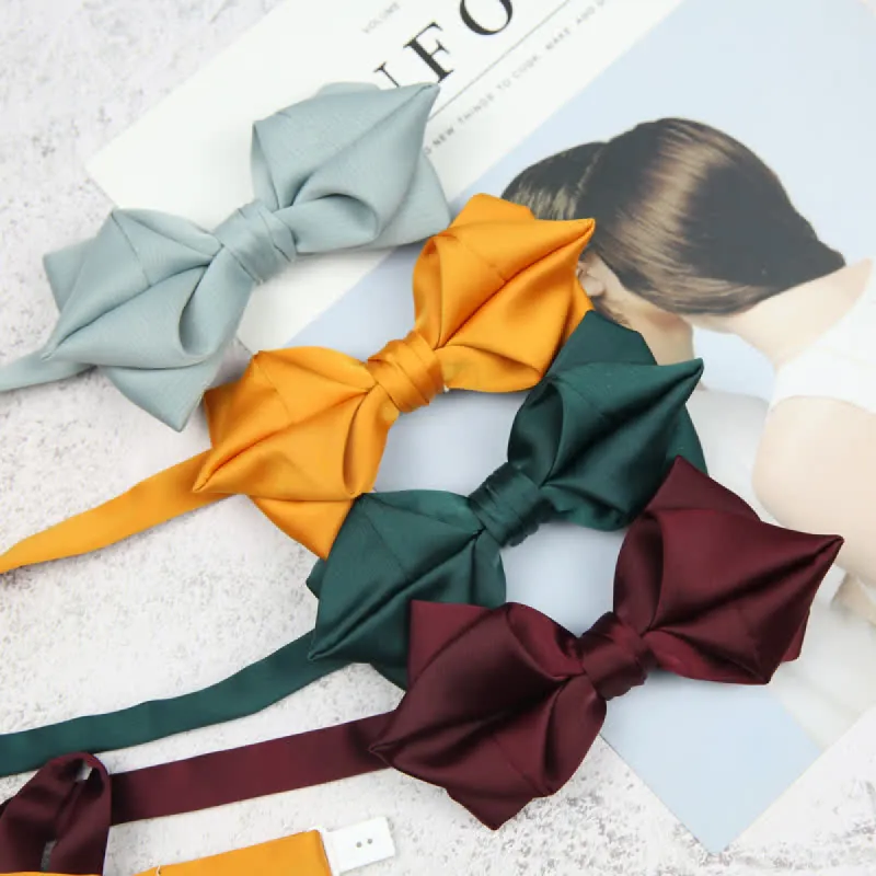 Men's Leisure Style Unique Pointed Shape Bow Tie sold by FloralTrip